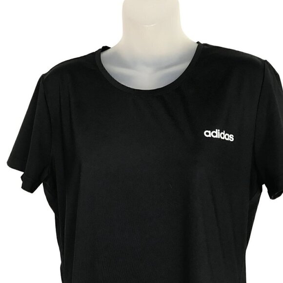 Adidas Black Work Out Shirt Size L - Picture 3 of 6